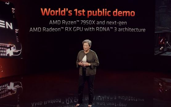 AMD effettua una live demo utilizzando Ryzen 9 7950X e una Radeon 7000 